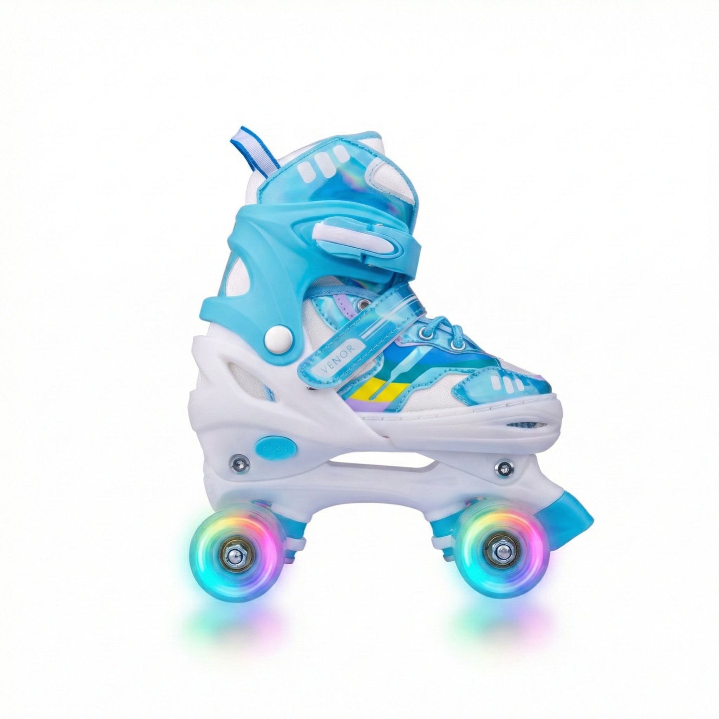 VENOR Ignite LED Side-By-Side Rullskridskor - Turkos-ScootWorld.se