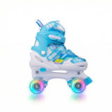 VENOR Ignite LED Side-By-Side Rullskridskor - Turkos-ScootWorld.se