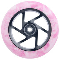 Striker Lux Spoked 110mm Sparkcykel Hjul - Vit/Pink-ScootWorld.se