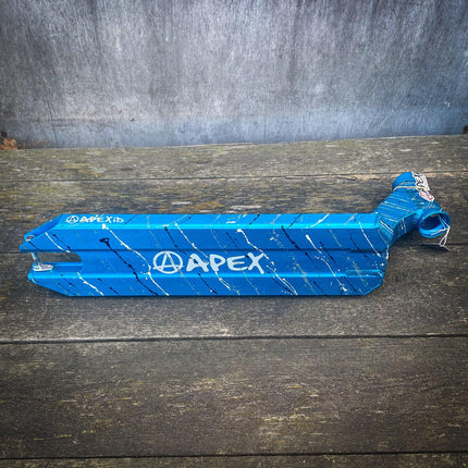 Apex ID Limited 5" Kickbike Deck - Blue Splash-Apex-ScootWorld.se
