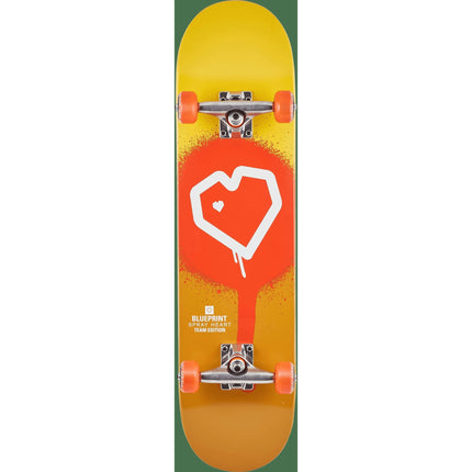 Blueprint Spray Heart Komplett Skateboard-Blueprint-ScootWorld.se