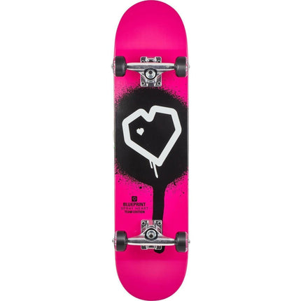 Blueprint Spray Heart Komplett Skateboard