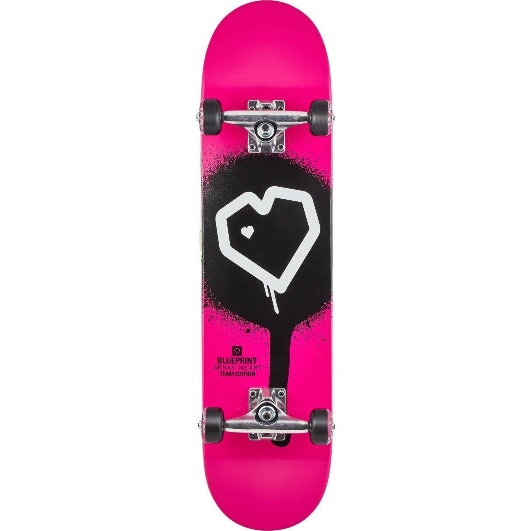 Blueprint Spray Heart Komplett Skateboard-Blueprint-ScootWorld.se