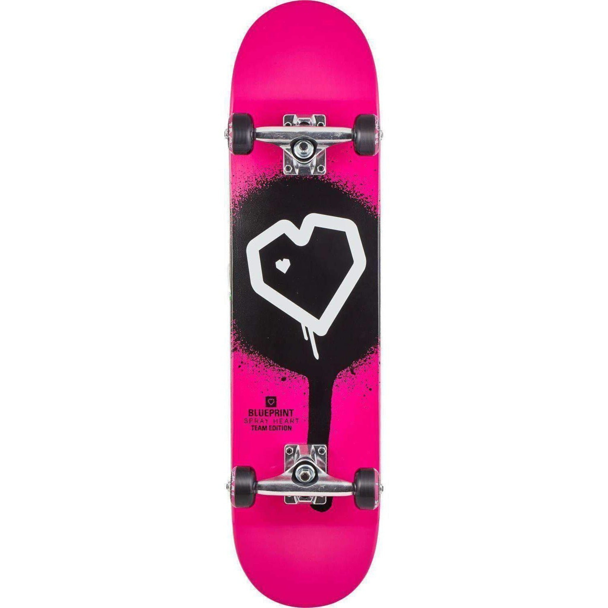 Blueprint Spray Heart Komplett Skateboard-Blueprint-ScootWorld.se