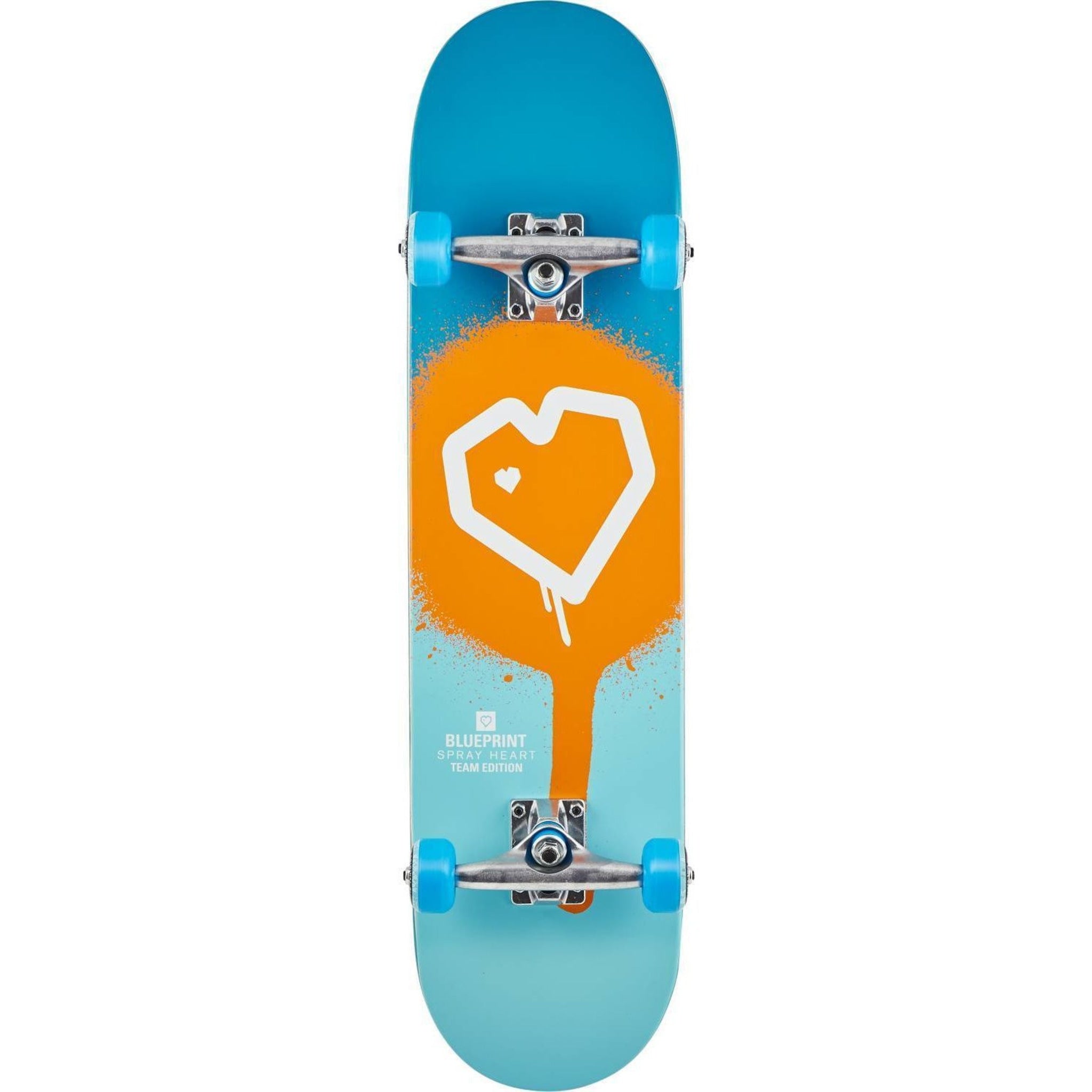 Blueprint Spray Heart Komplett Skateboard-Blueprint-ScootWorld.se