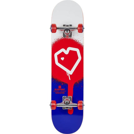 Blueprint Spray Heart Komplett Skateboard