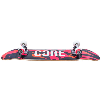 CORE C2 komplett skateboard - Red Splat-CORE-ScootWorld.se
