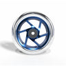 Striker Lux Spoked Clear 110mm Sparkcykel Hjul - Clear/Blå
