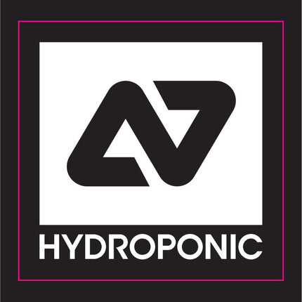 Hydroponic Logo Sticker - Hvid-Hydroponic-ScootWorld.se