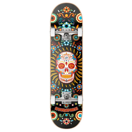 Hydroponic Mexican Complete Skateboard - Black Skull-Hydroponic-ScootWorld.se