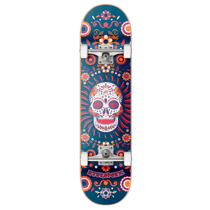 Hydroponic Mexican Complete Skateboard - Blue Skull