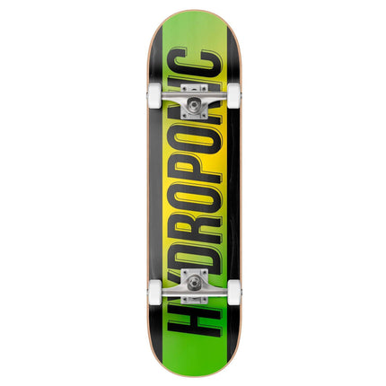 Hydroponic Tick Degraded Complete Skateboard - Yellow-Hydroponic-ScootWorld.se