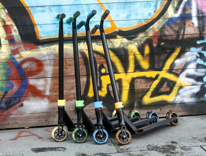 Erbjudanden på trick sparkcyklar