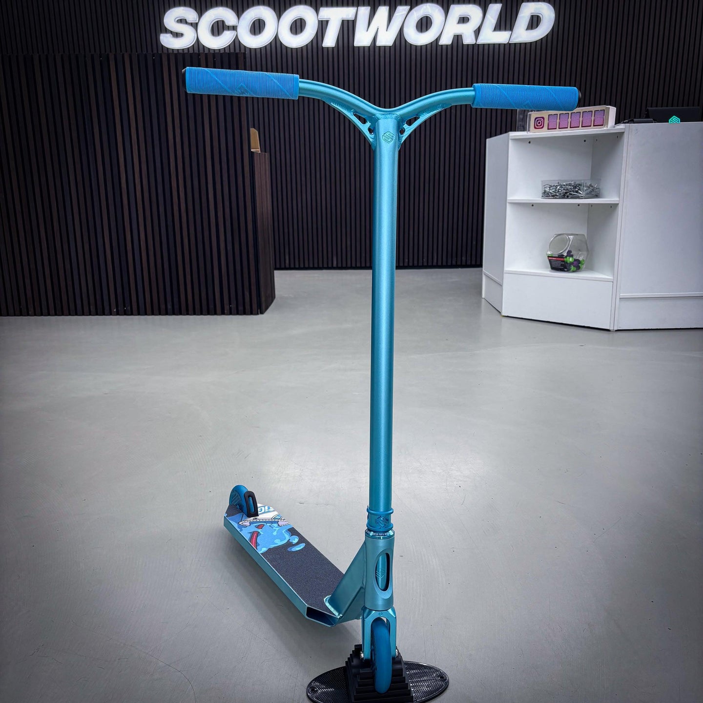 Striker Full Blue Custom Build - Blå-ScootWorld.se