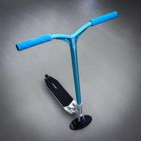 Striker Pande Teal/Silver Custom Build - Turkos/Silver-ScootWorld.se