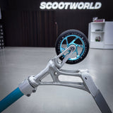 Striker Pande Teal/Silver Custom Build - Turkos/Silver-ScootWorld.se