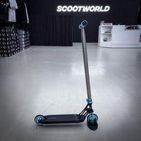 Striker Titan Bend Pande Custom Build - Svart/Turkos/Silver-ScootWorld.se