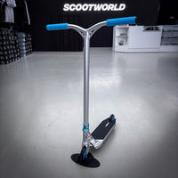 Striker Pande Silver Teal Custom Build - Silver/Turkos-ScootWorld.se