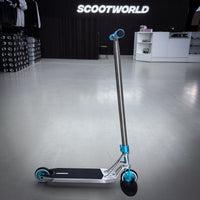 Striker Titan Pande Silver Teal Custom Build - Silver/Turkos-ScootWorld.se