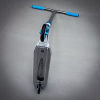 Striker Titan Pande Silver Teal Custom Build - Silver/Turkos-ScootWorld.se