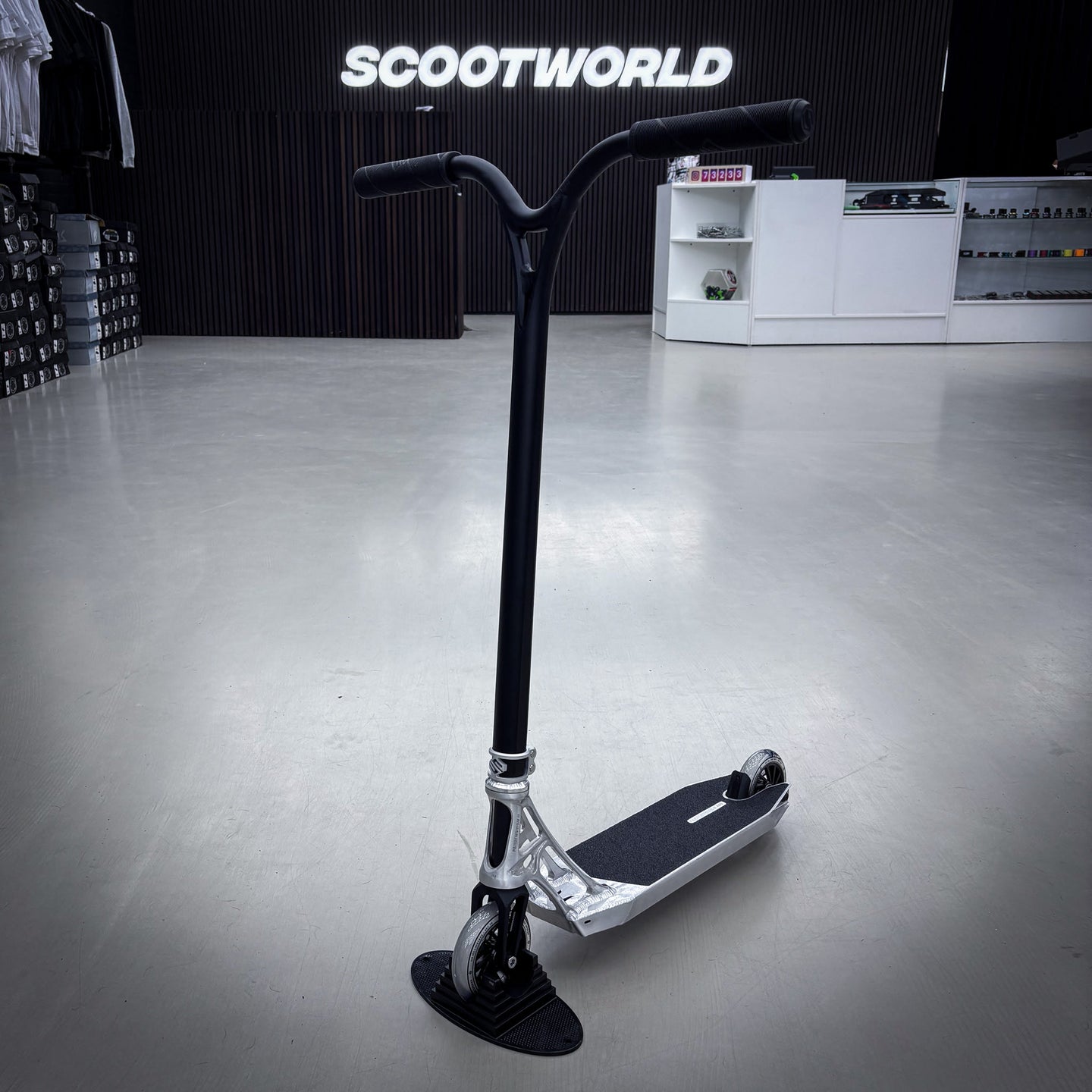 Ethic Pande Wolp Silver/Black Custom Build - Silver/Black-ScootWorld.se