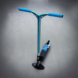Striker Panda Freestyle Custom Build - Svart/Turkos/Silver-ScootWorld.se