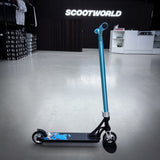 Striker Panda Freestyle Custom Build - Svart/Turkos/Silver-ScootWorld.se