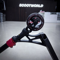 Striker Panda Freestyle Custom Build - Svart/Röd-ScootWorld.se