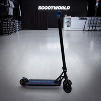 Striker Panda Custom Build - Svart/Blå-ScootWorld.se