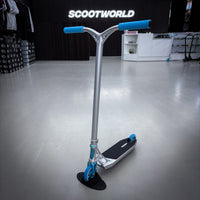 Striker Ethic 460mm Silver Teal Custom Build - Silver/Turkos-ScootWorld.se