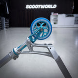 Striker Ethic 500mm Silver Teal Custom Build - Silver/Turkos-ScootWorld.se
