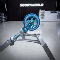 Striker Ethic 500mm Silver Teal Custom Build - Silver/Turkos-ScootWorld.se