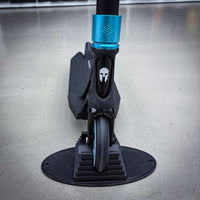 Striker Ethic 460mm Black Teal Custom Build - Svart/Turkos-ScootWorld.se