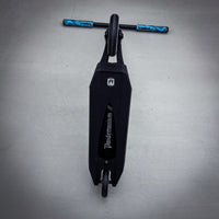 Striker Ethic 460mm Black Teal Custom Build - Svart/Turkos-ScootWorld.se