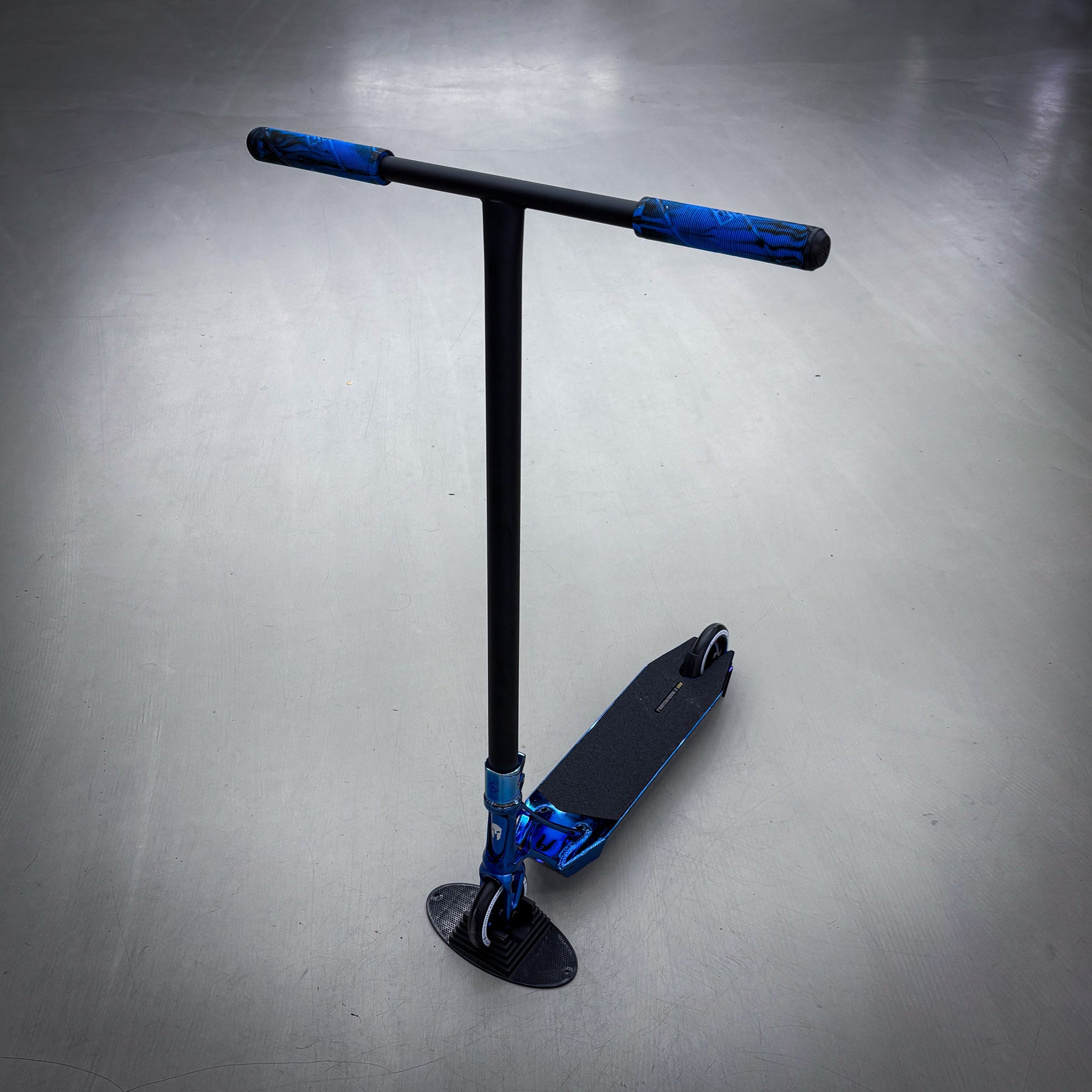 Striker Ethic 500mm Chrome Blue Custom Build - Blå/Svart-ScootWorld.se