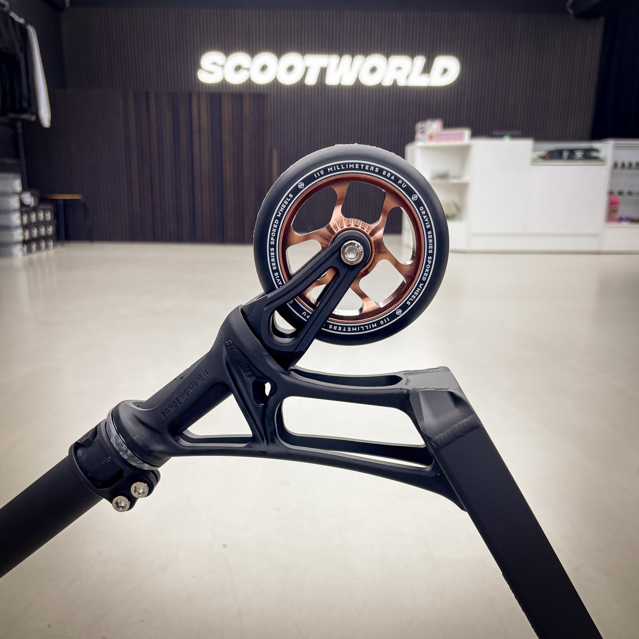 Ethic Black Boxed Custom Sparkcykel - Svart-ScootWorld.se