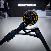 Striker Panda Custom Sparkcykel - Svart/Blå-ScootWorld.se