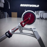 Ethic Silver/Red Custom Sparkcykel - Silver/Red-ScootWorld.se