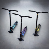 Panda Pro Trick Sparkcykel - Svart/Turkos-ScootWorld.se