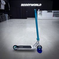 Striker Ethic Pande Raw/Teal Custom Sparkcykel - Raw/Turkos-ScootWorld.se