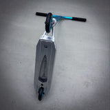 Striker Ethic Pande Raw/Teal Custom Sparkcykel - Raw/Turkos-ScootWorld.se