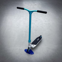 Striker Pande Raw/Teal Essence Custom Sparkcykel - Raw/Turkos-ScootWorld.se