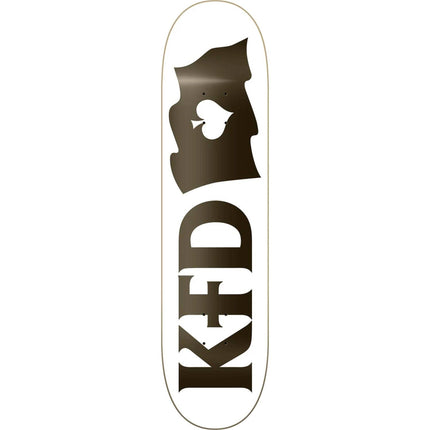 KFD Flagship Skateboard Bräda - Hvid-KFD-ScootWorld.se