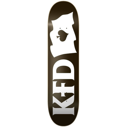 KFD Logo Flagship Skateboard Deck - Black-KFD-ScootWorld.se