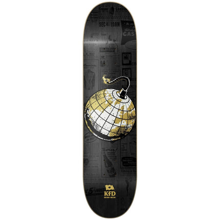 KFD Premium Bomb Skateboard Deck - Gold-KFD-ScootWorld.se