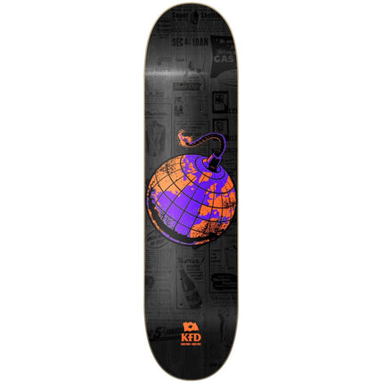 KFD Premium Bomb Skateboard Deck - Red-KFD-ScootWorld.se