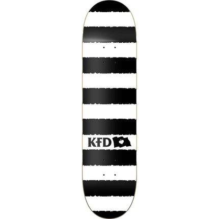 KFD Stripes Skateboard Bräda - White-KFD-ScootWorld.se