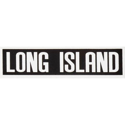 Long Island Klistermærke - Sort-Long Island-ScootWorld.se