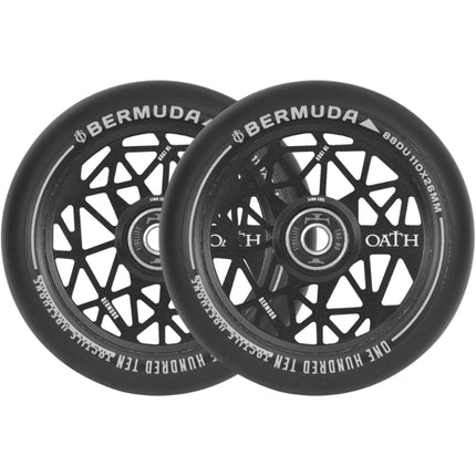 Oath Bermuda 110MM Hjul Till Sparkcykel 2-Pak - Black