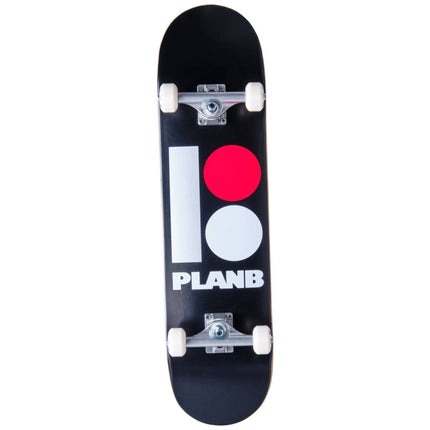 Plan B Team komplett skateboard - Black/Red/Grey-Plan B-ScootWorld.se